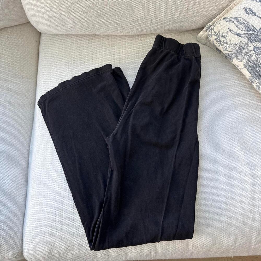 Black wide leg talentless sweats